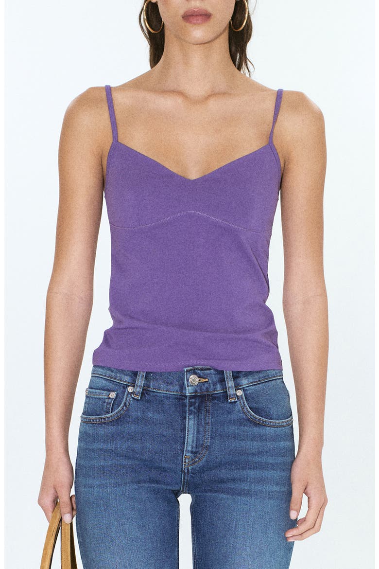 Starring Hailey Bieber Mimi Top, Main, color, PURPLE