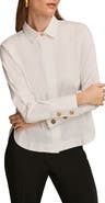 Donna Karan New York Cotton Button-Up Shirt