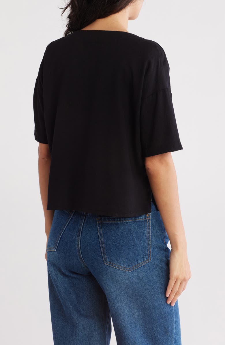 VERO MODA Vmjesmilo Short Sleeve Button-Up Shirt, Alternate, color, Black