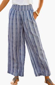 LASCANA Striped Wide Leg Pants