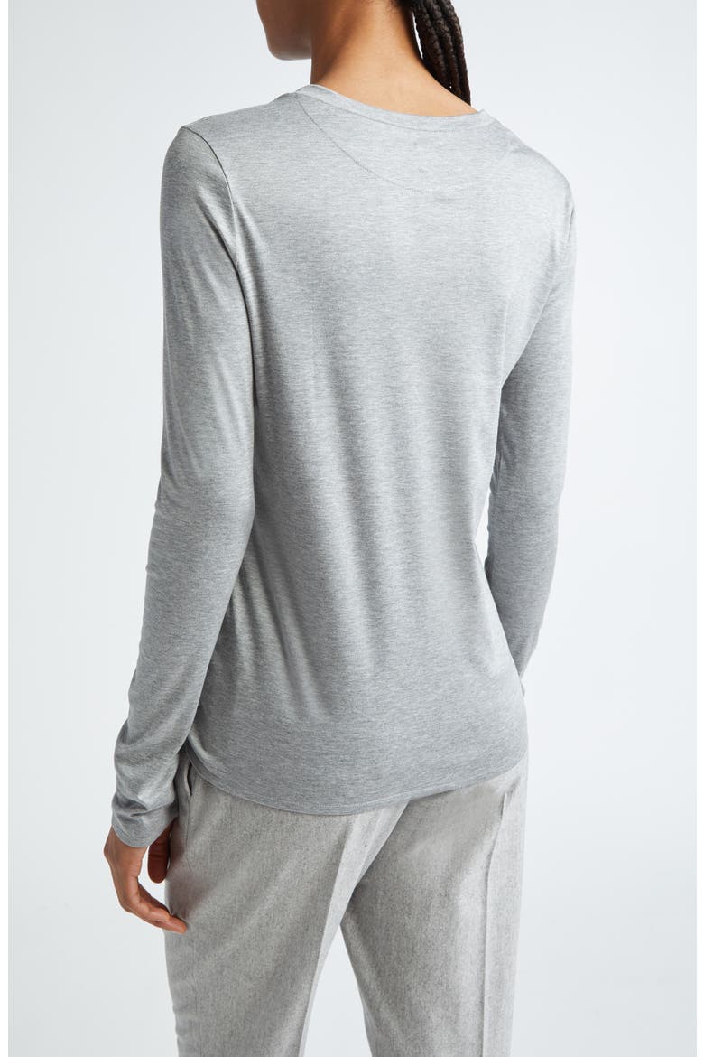 Long Sleeve T-Shirt, Alternate, color, GREY