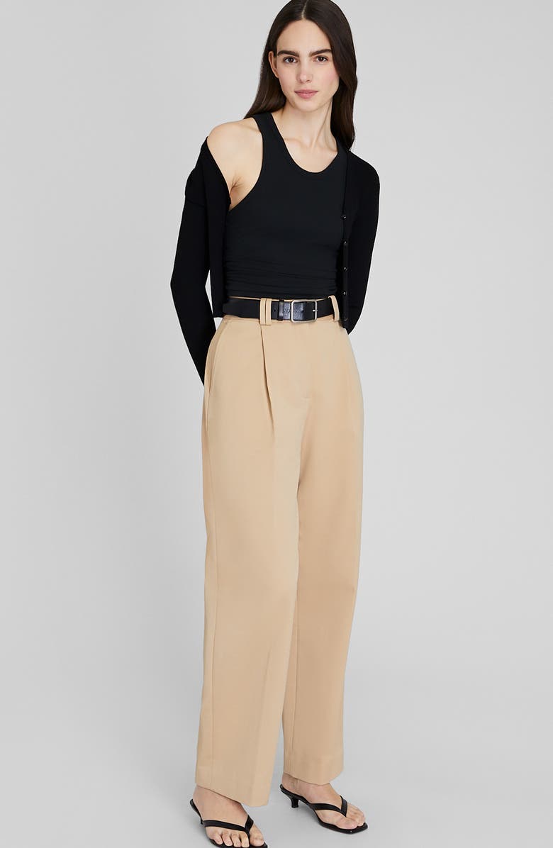 Club Monaco Fitted Rib Cardigan, Alternate, color, 