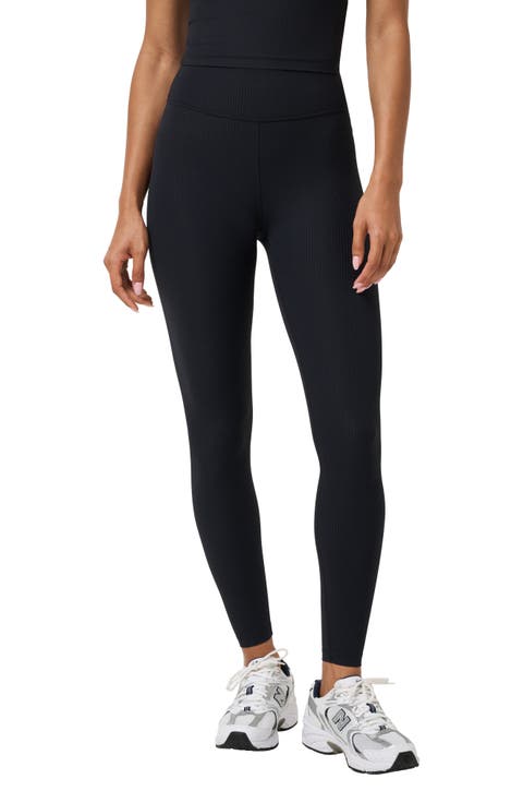 Pulse High Waist Rib Leggings