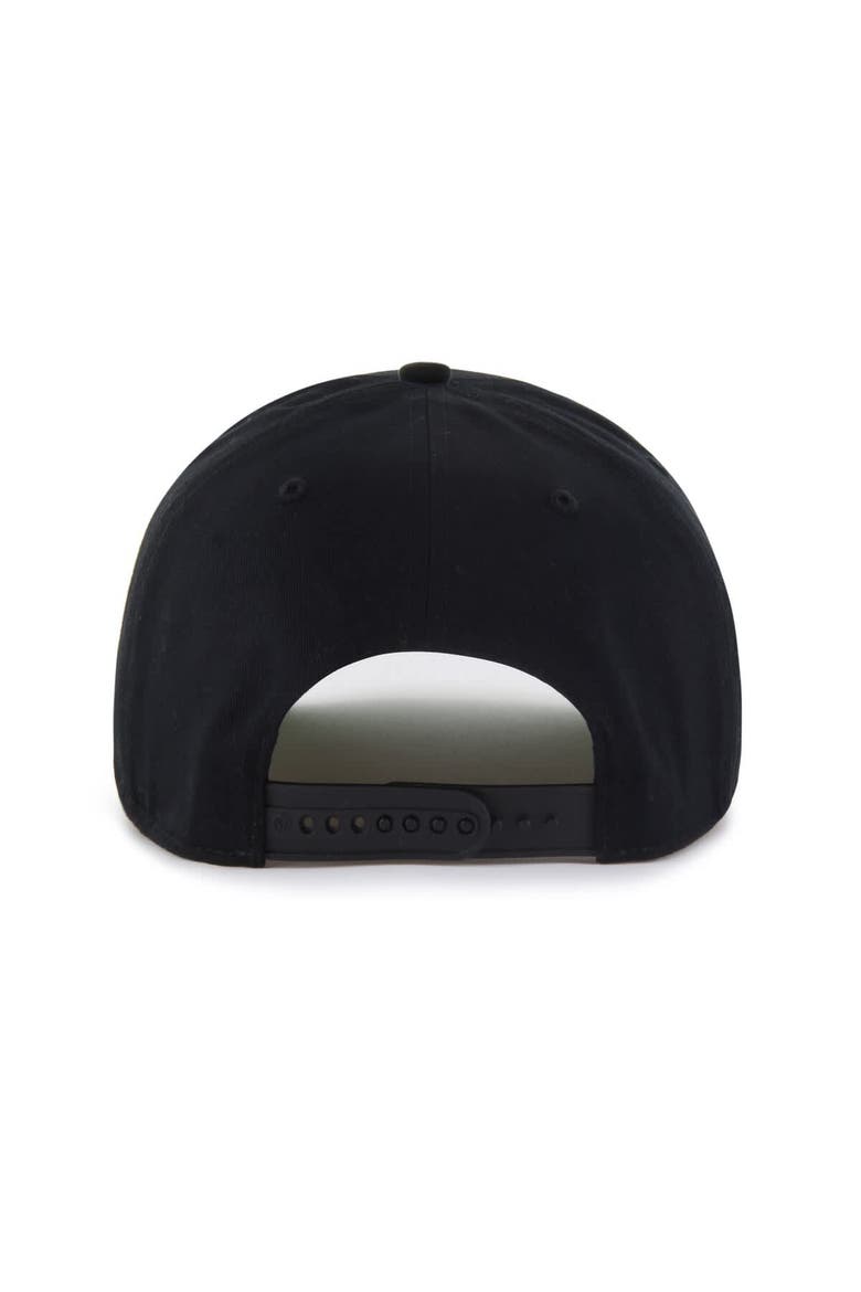 Men's '47  Black Las Vegas Raiders Rope Hitch Adjustable Hat, Alternate, color, Black