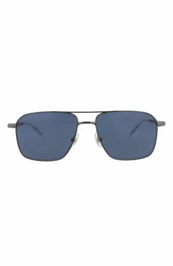 56mm Square Aviator Sunglasses