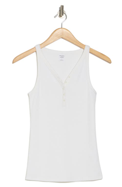 Shop Melrose And Market Ribbed Henley Tank