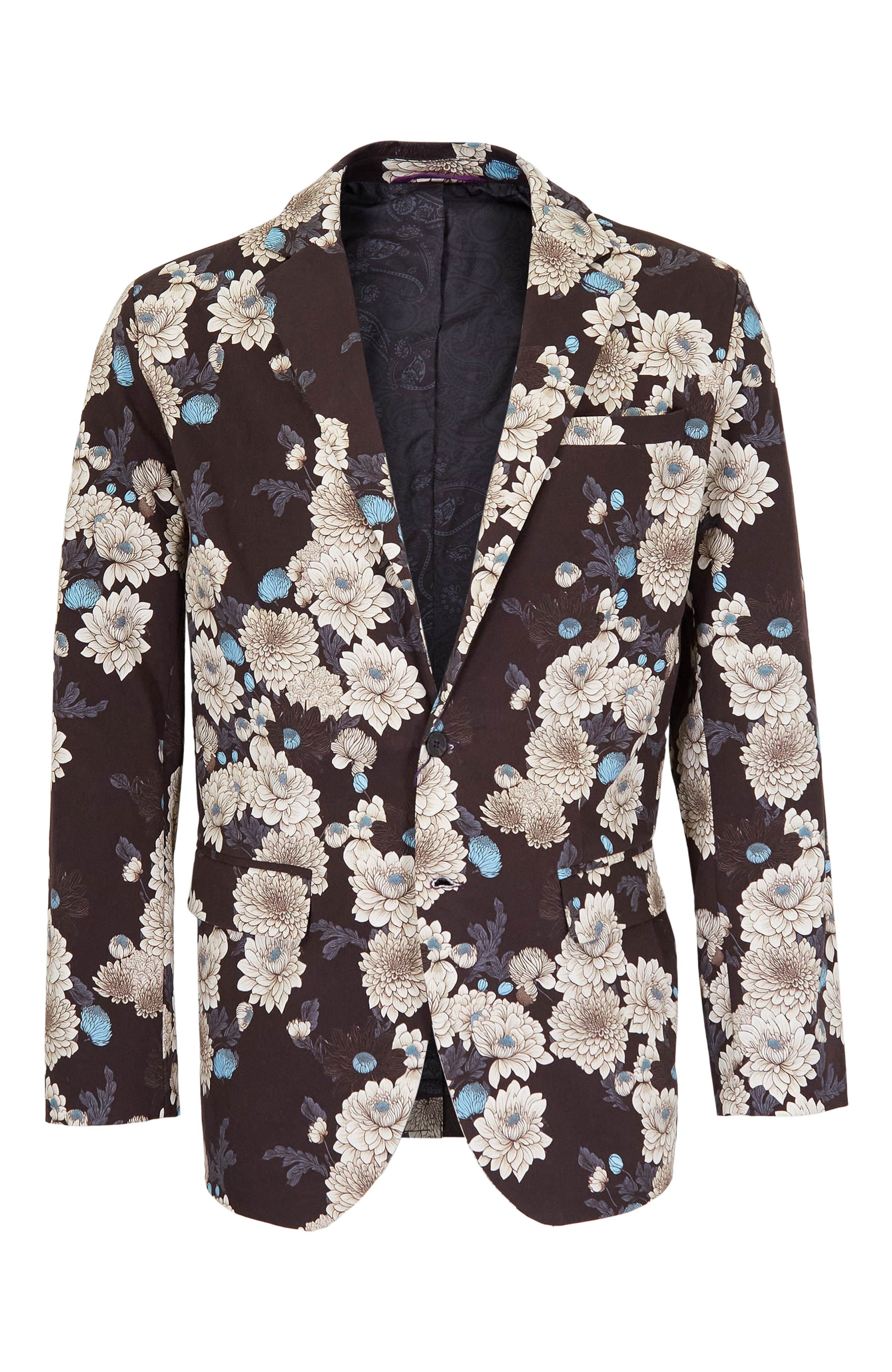 Serious Floral Black