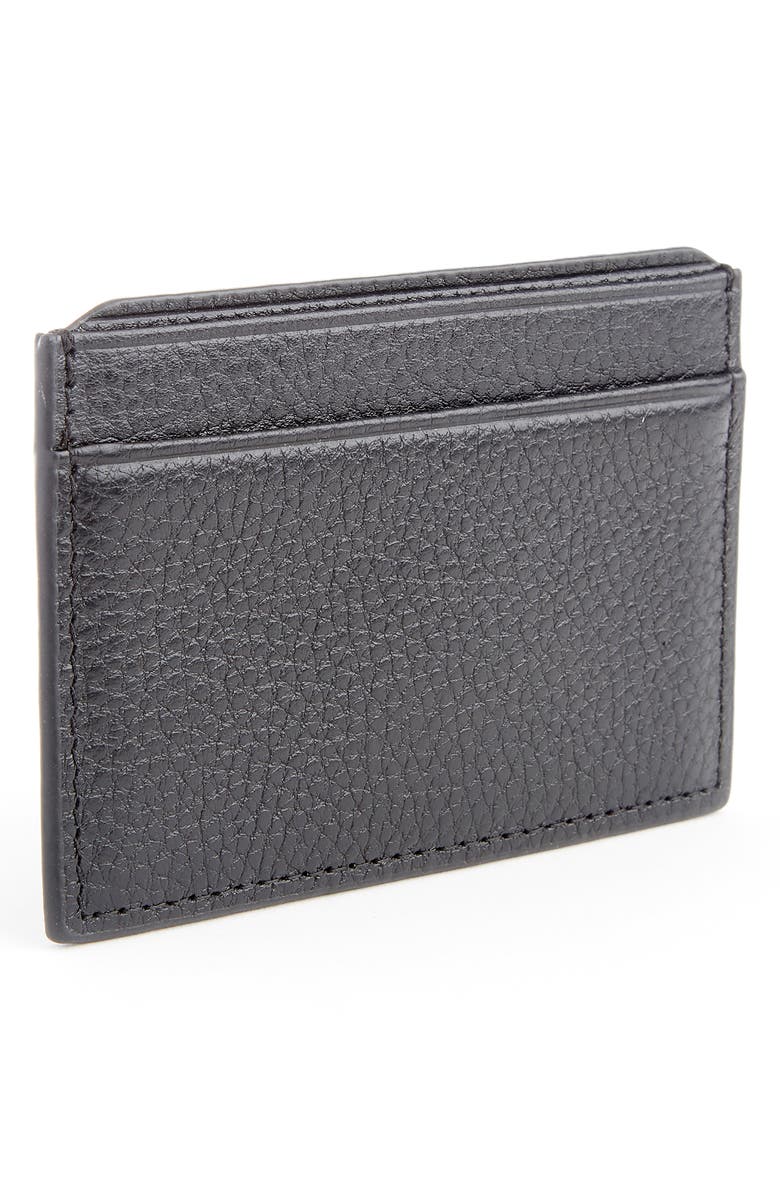 ROYCE New York RFID Leather Card Case, Alternate, color, Black