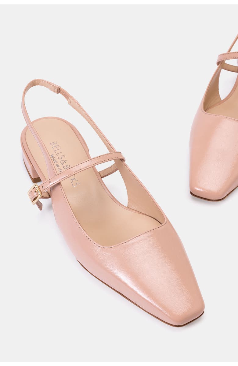 BELLS & BECKS Tina Mary Jane Slingback Flat, Alternate, color, Blush
