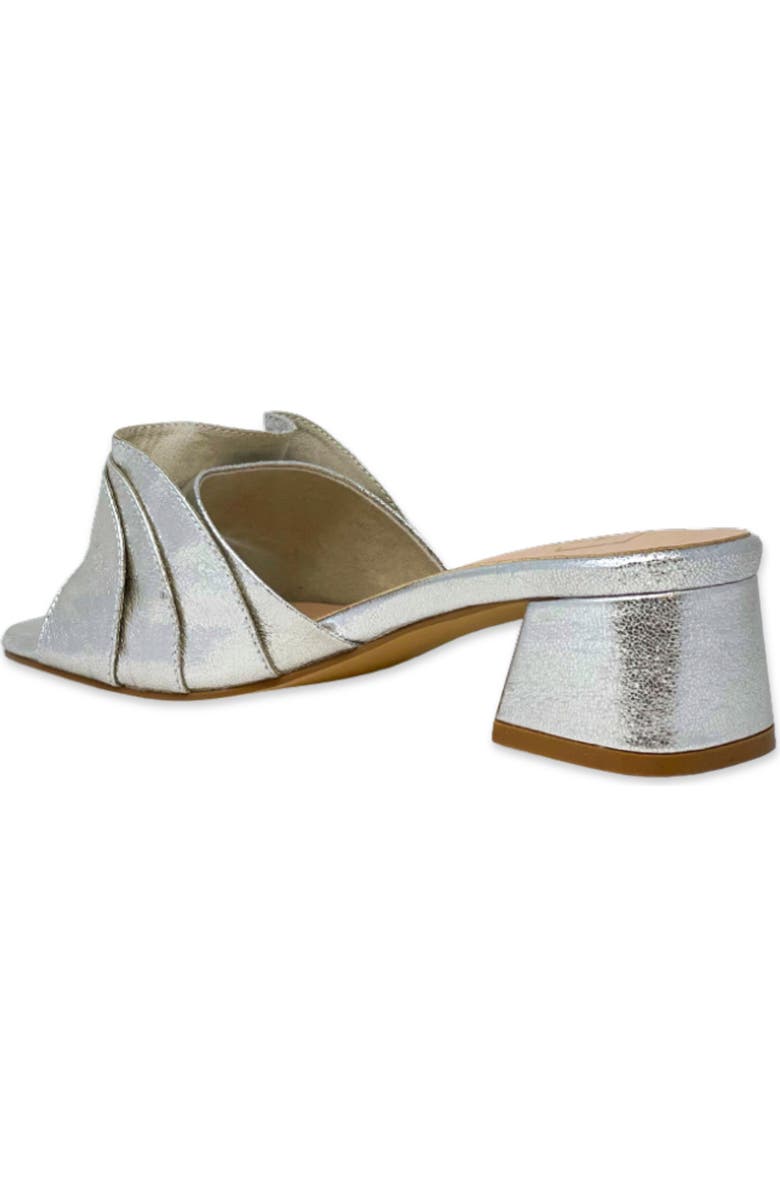 SHUSHOP Frances Slide Sandal, Alternate, color, Silver