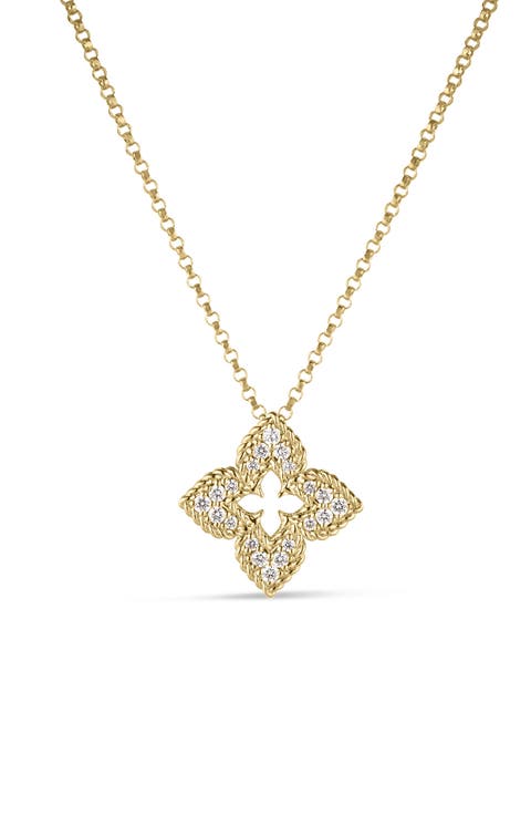 Venetian Princess Diamond Pendant Necklace