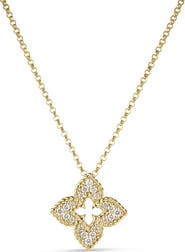 Roberto Coin Venetian Princess Diamond Pendant Necklace