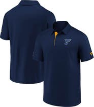 FANATICS Men's Fanatics Branded Navy St. Louis Blues Authentic Pro Locker Room Polo
