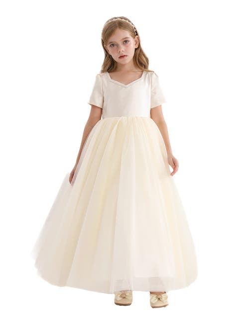 Tulleen Yvette Dress In Ivory