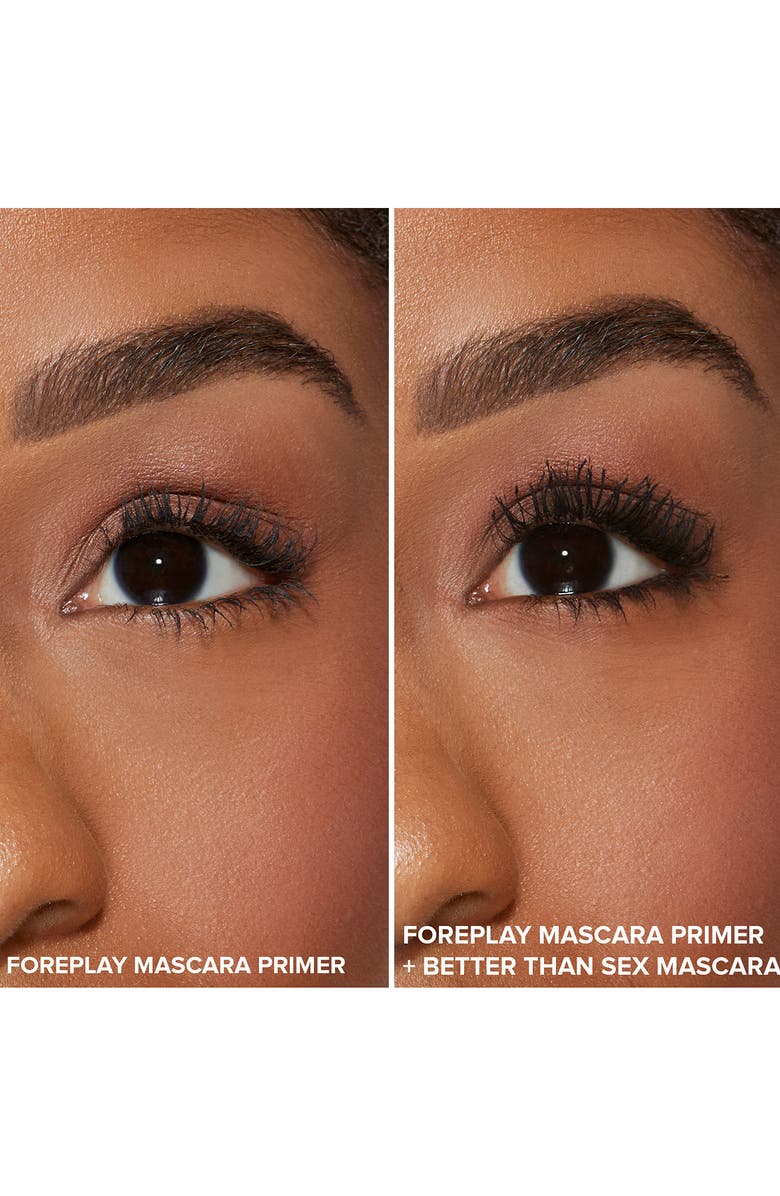 Too Faced Better Than Sex Foreplay Mascara Primer, Alternate, color, Pitch Black