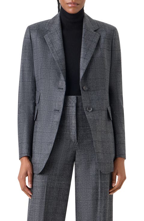 Arie Wool Flannel Blazer