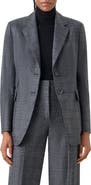 Akris Arie Wool Flannel Blazer