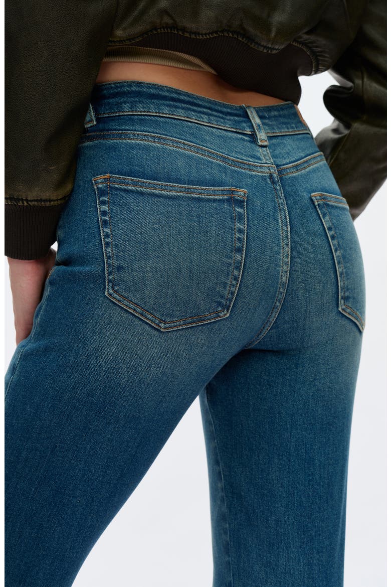 Raw Hem Skinny Jeans, Alternate, color, VINTAGE MEDIUM BLUE