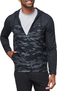 TravisMathew Camo Zip Hoodie