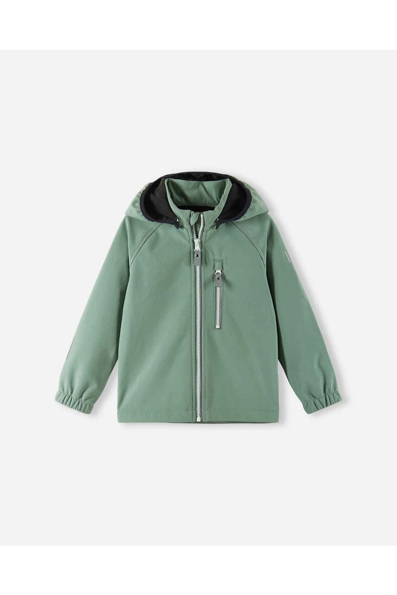 Vantti Softshell jacket, Main, color, Stone Green