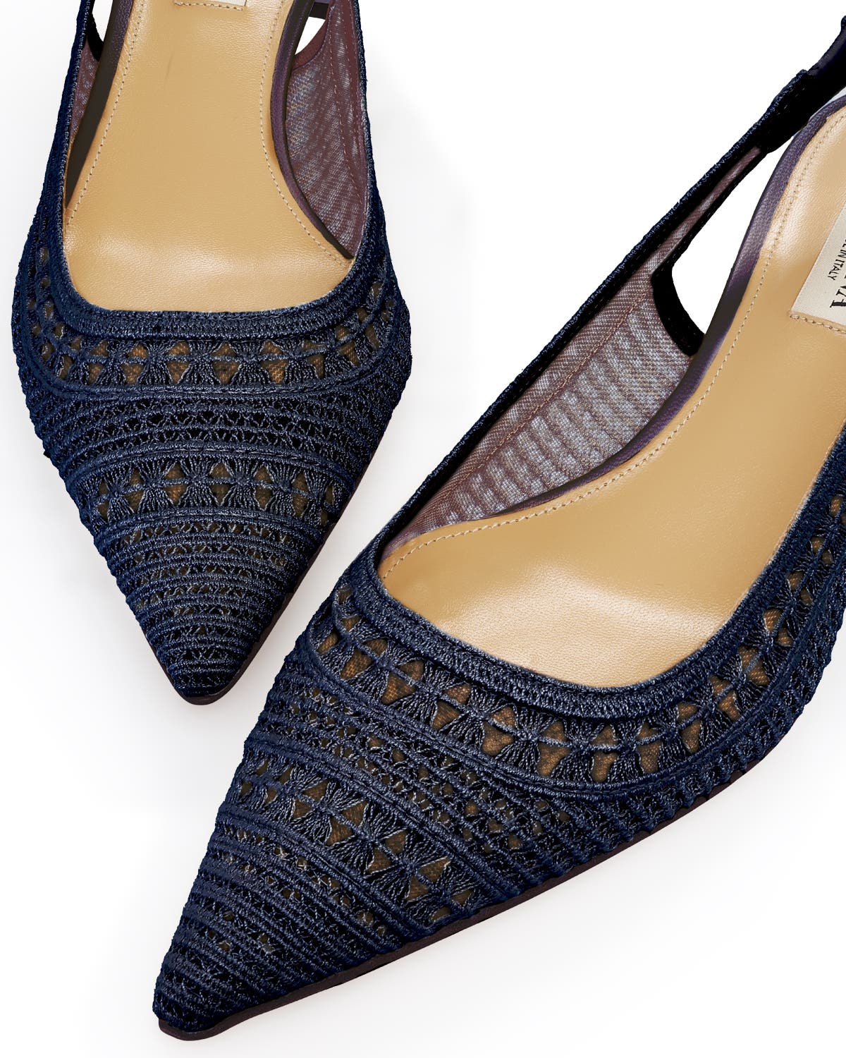 Trieste 35 Slingback Pump, Alternate, color, Navy