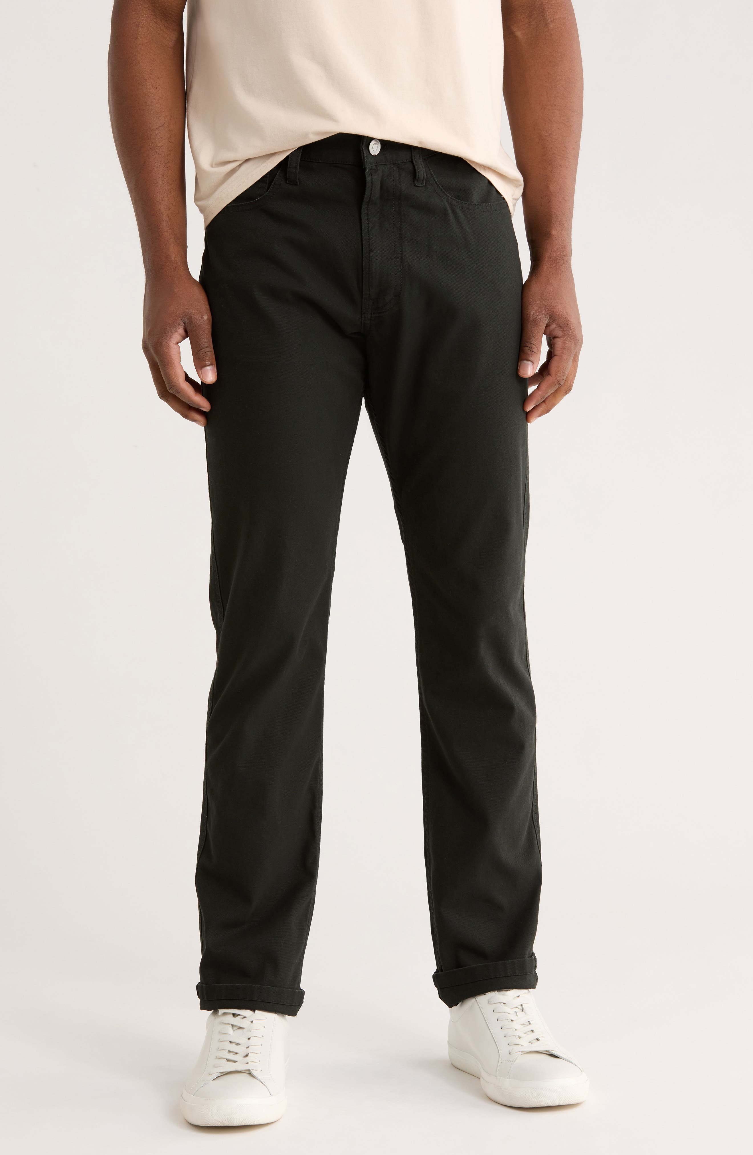 Lucky Brand Cotton Stretch Canvas Pants