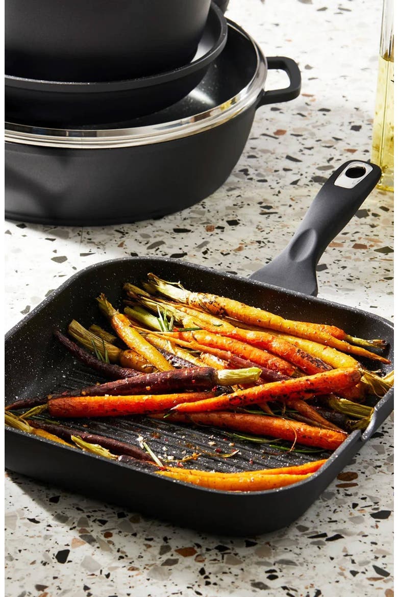 GRANITE Cookware Set 9pc, Alternate, color, BLACK