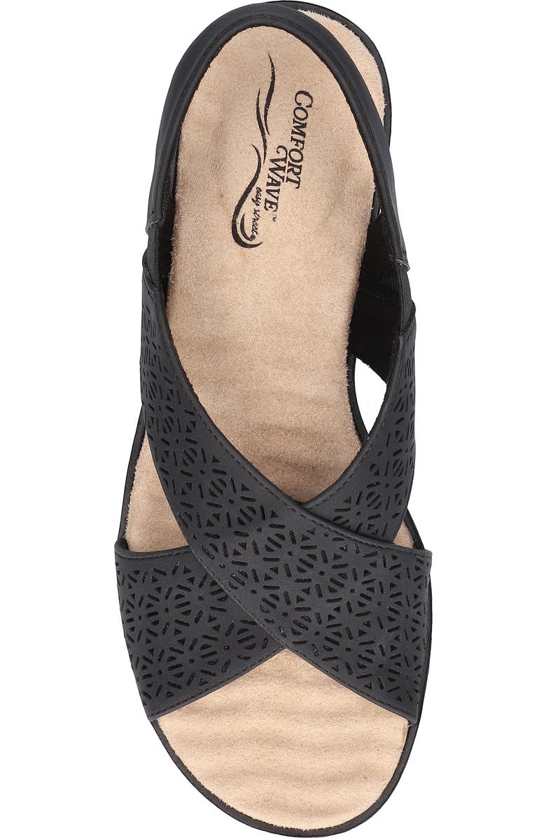 EASY STREET Claudia Slingback Sandal, Alternate, color, Black