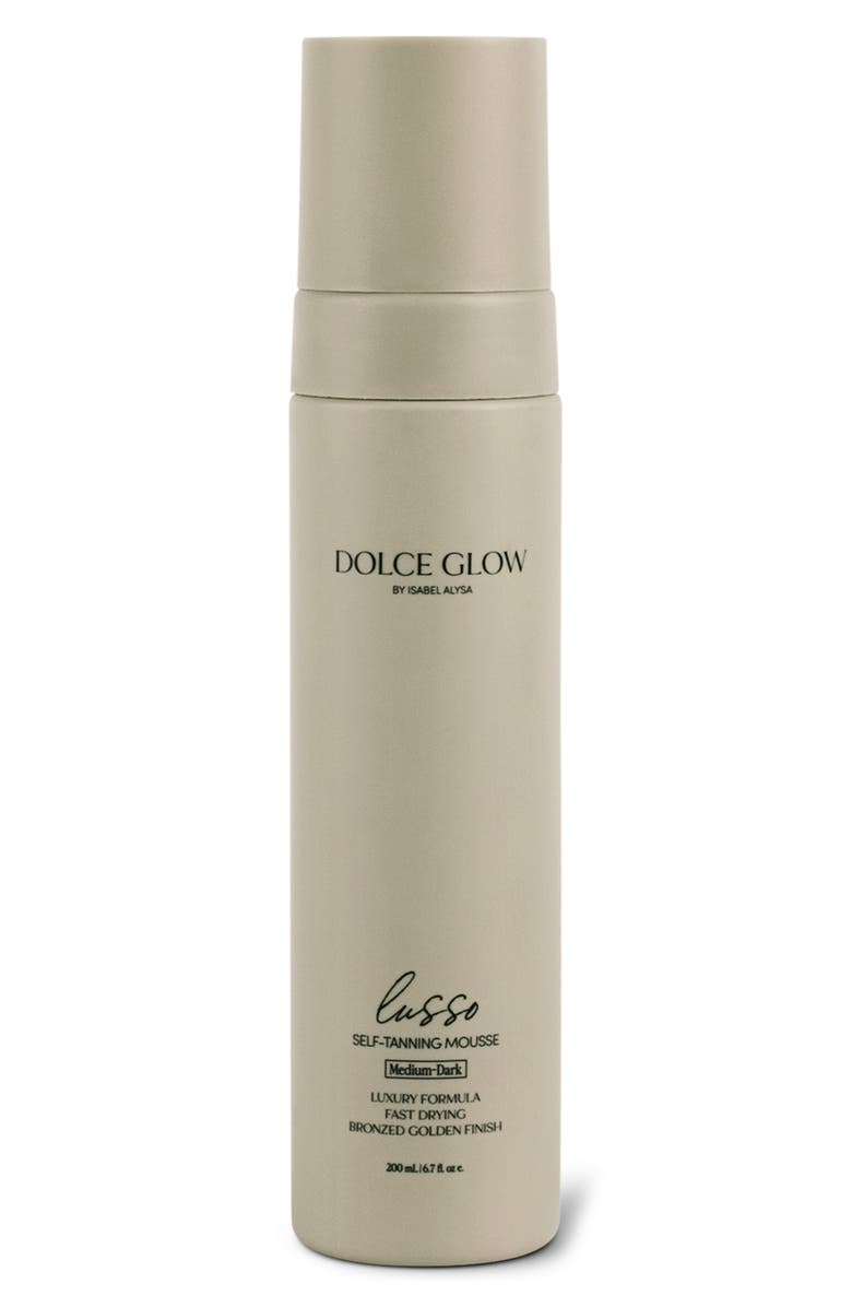 Dolce Glow by Isabel Alysa Lusso Self-Tanning Mousse, Main, color, 