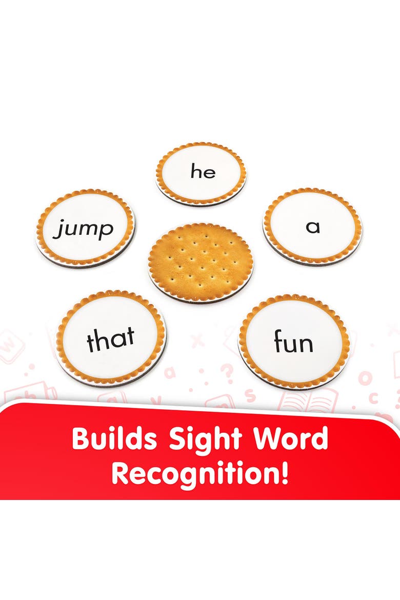 Sight Word Snacks Reading Gam, Alternate, color, Multicolored