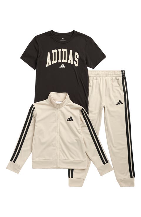 Kids' Graphic T-Shirt, Tricot Track Jacket & Joggers Set (Big Kid)