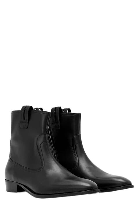 Hiro Zip Leather Boot