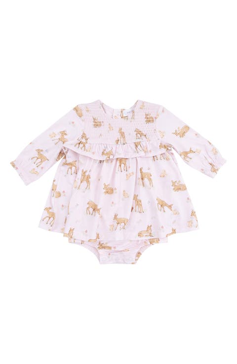 Little Fawn Smocked Dress (Baby)