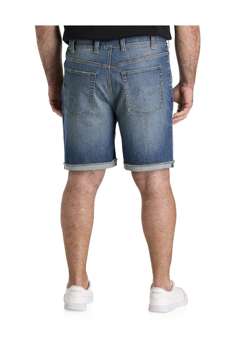 True Nation by DXL Big
Tall Athletic Fit Denim Shorts, Alternate, color, Stay Wild