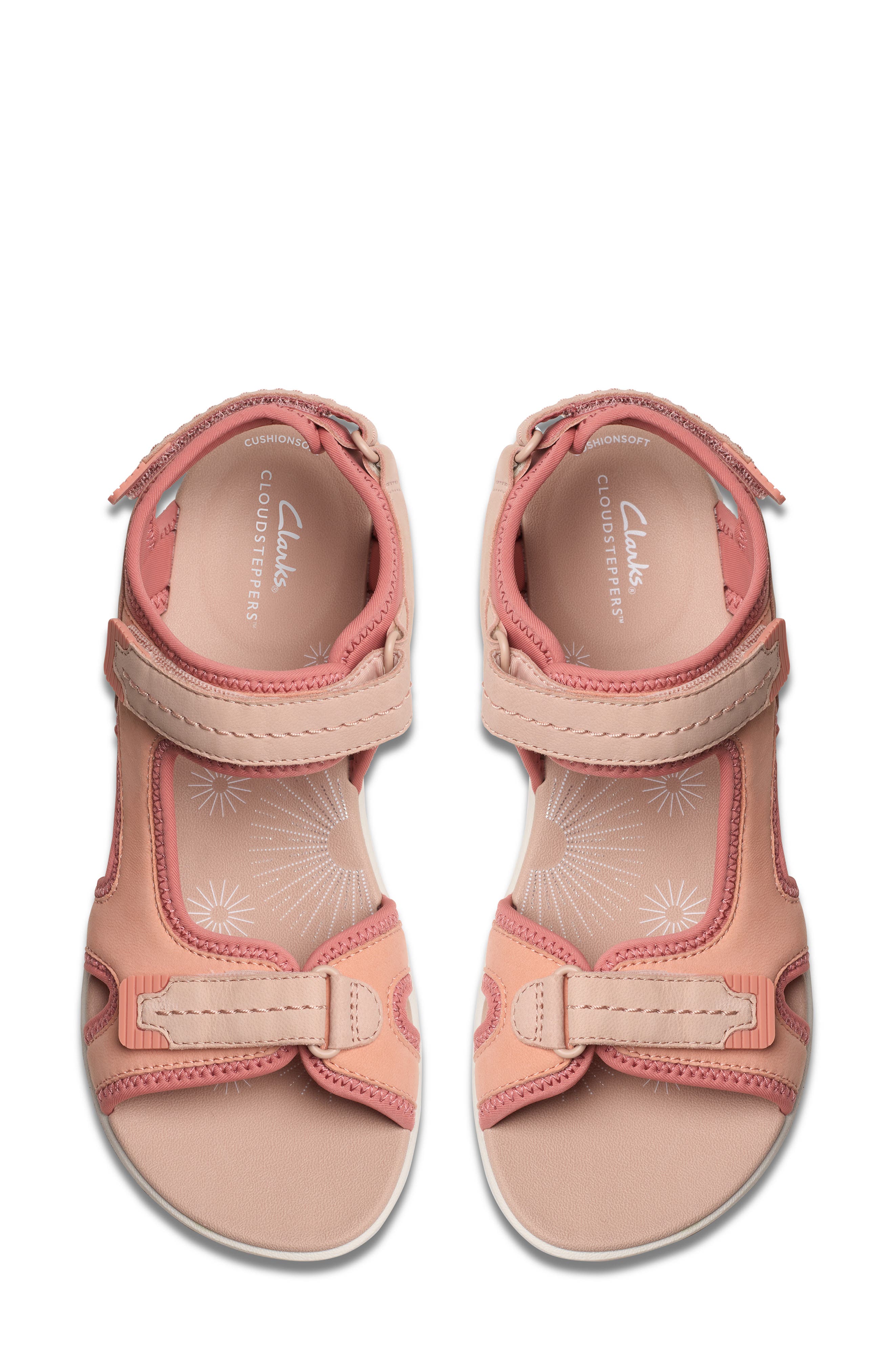 Mira Free Sandal, Alternate, color, PEACH NUBUCK