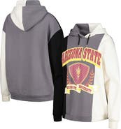 GAMEDAY COUTURE Women's Gameday Couture Black Arizona State Sun Devils Hall of Fame Colorblock Pullover Hoodie