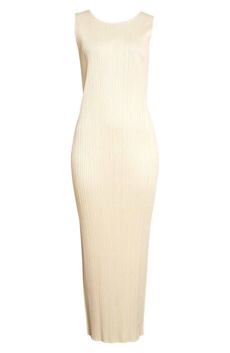 Pleats Please Issey Miyake Pleated Midi Dress, Alternate, color,
