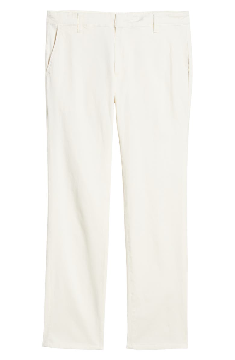 FRAME Slim Fit Stretch Cotton Chinos, Alternate, color, White Canvas