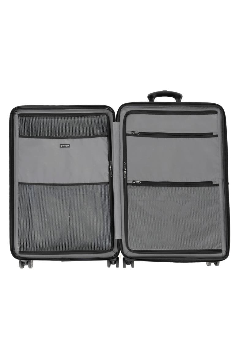 Rollmaster™ Lite 2 28-Inch Expandable Large Checked Hardside Spinner Suitcase, Alternate, color, SOFT PINK MATTE