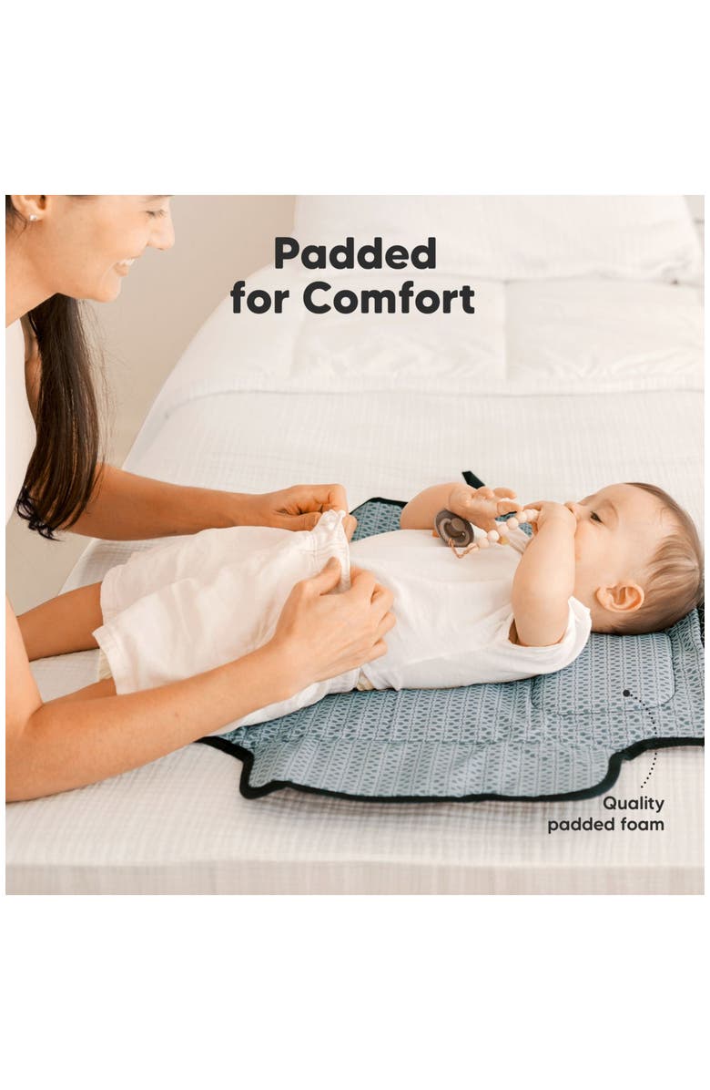 KeaBabies Ezee Diaper Changing Pad, Alternate, color, Black Geo