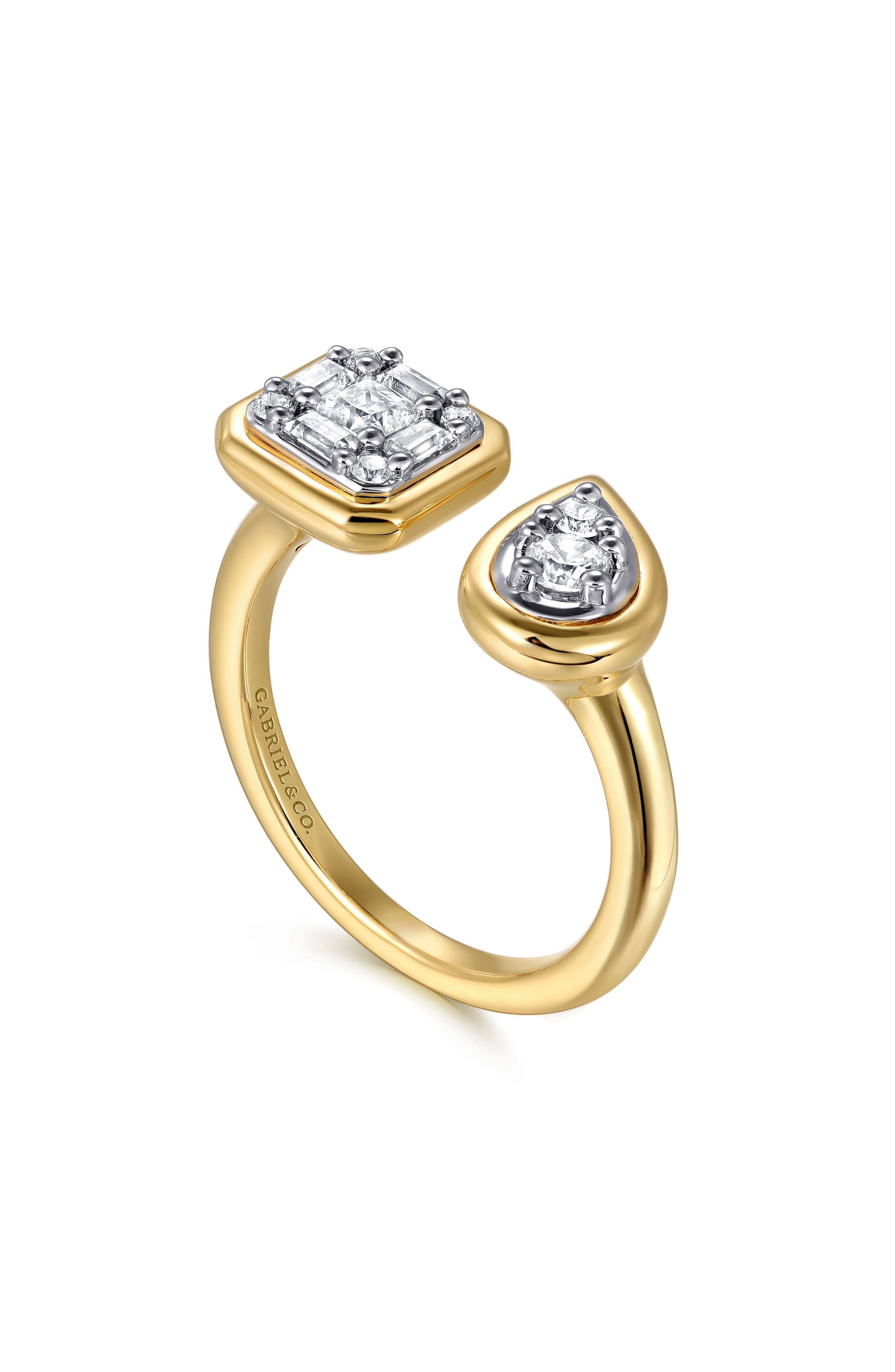 selected 14K YELLOW/ WHITE GOLD