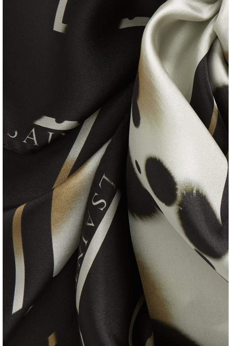 Pooka Silk Square Scarf, Alternate, color, TOFFEE