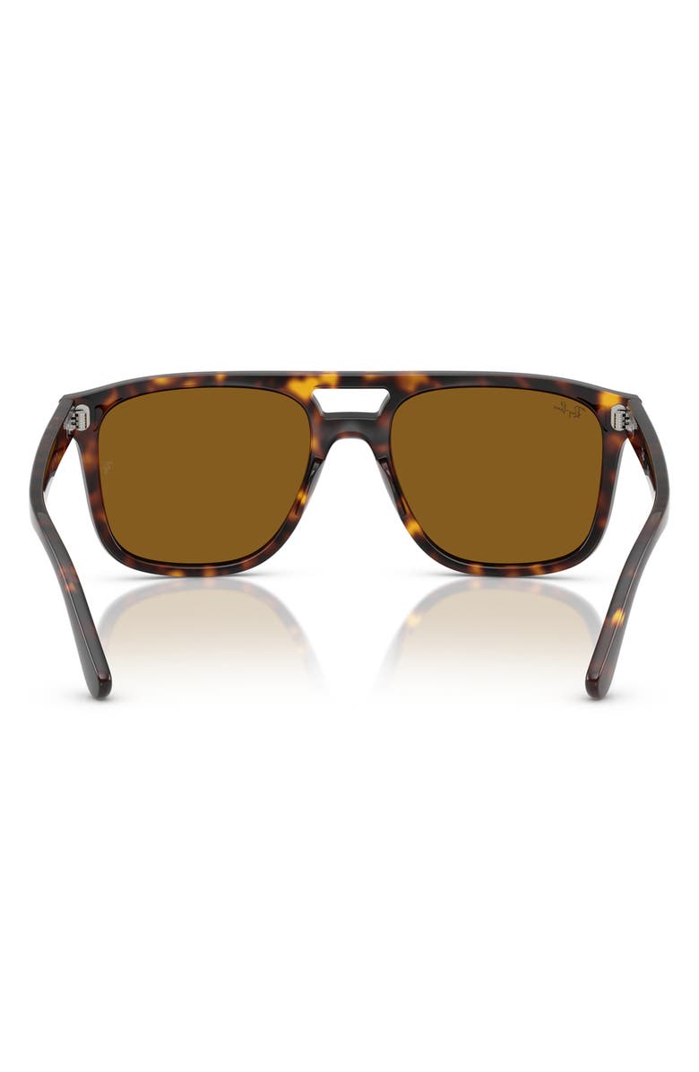 Ray-Ban 55mm Square Sunglasses, Alternate, color, Havana
