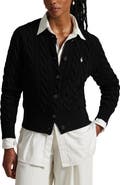 Polo Ralph Lauren Cable Knit Wool & Cashmere Cardigan