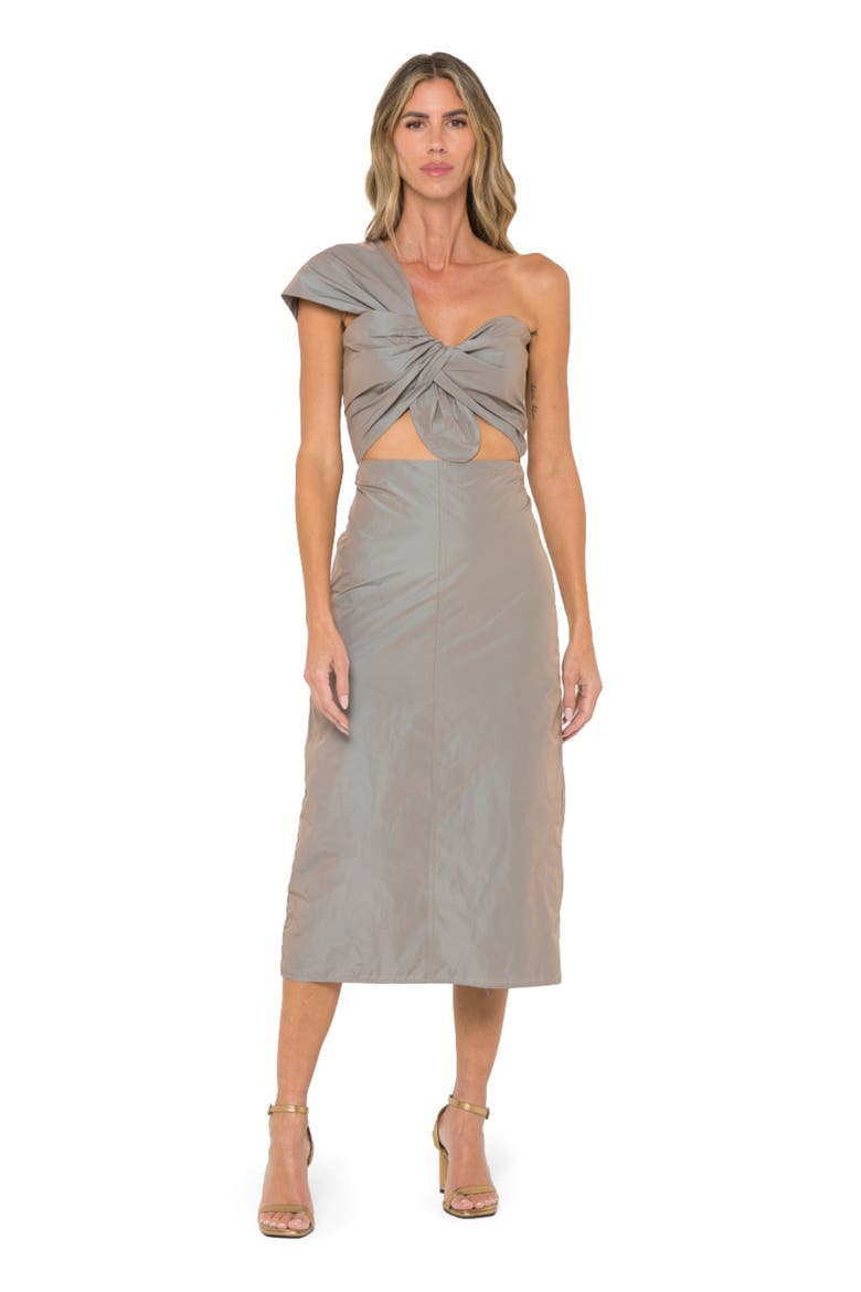 Carmela Dress, Main, color, Silver