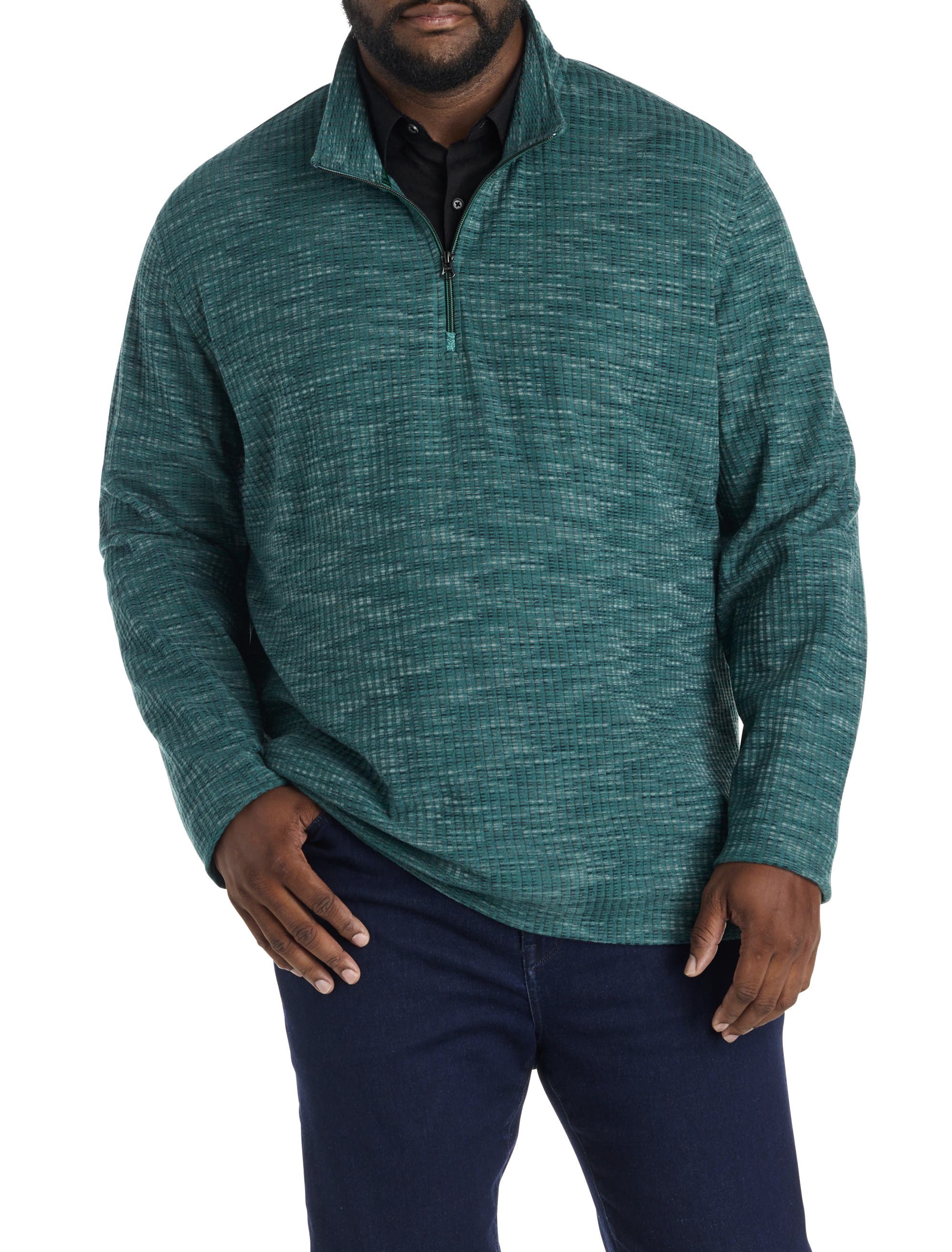Big & Tall 1/4-Zip Pullover - image 3