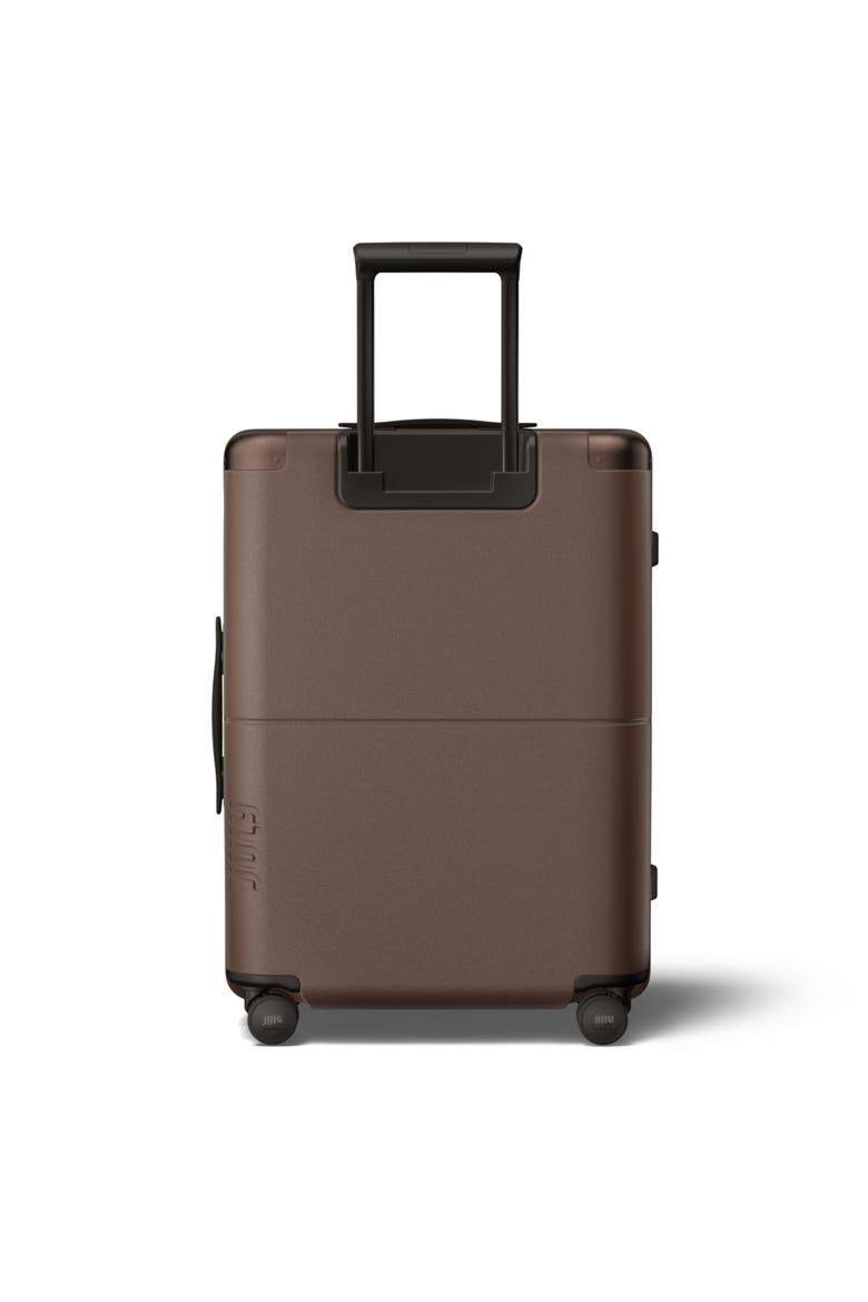 Checked With Built In Tracking, Alternate, color, Dark Brown