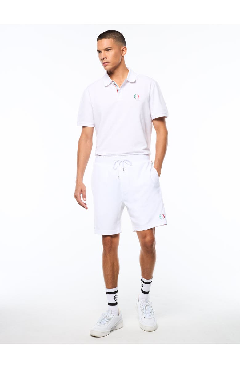 Sergio Tacchini Eredita Short, Alternate, color, Brilliant White