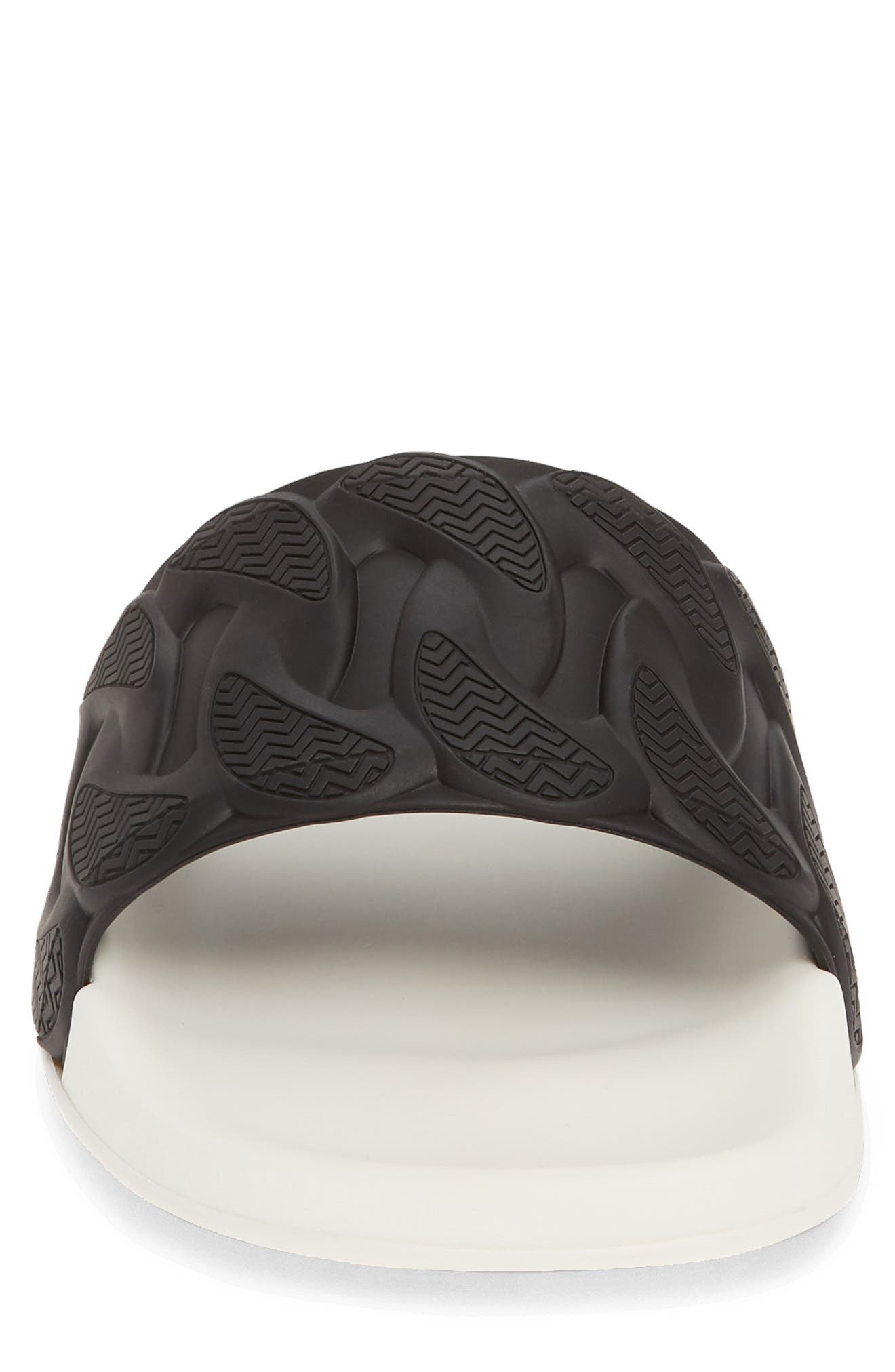 Versace Chain Slide Sandal, Alternate, color, 