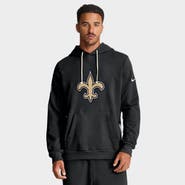 Nike Men's Nike Black New Orleans Saints Sideline Initial Home Performance Pullover Hoodie